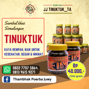 Sambal Khas Simalungun - Tinuktuk